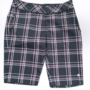 NWT  EP Sport  by EP Pro  Granite Multi Impressions Ladies Gray Plaid Go…